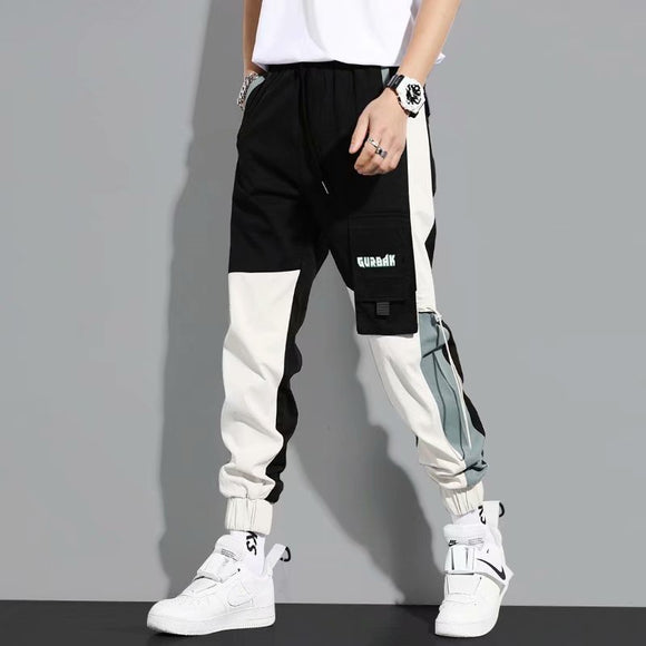 Pantalones Casuales Slim con Cordón Ajustable y Costuras Reforzadas