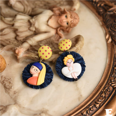 Aretes Otoñales Infantiles Encantadores para Invierno - Image 16