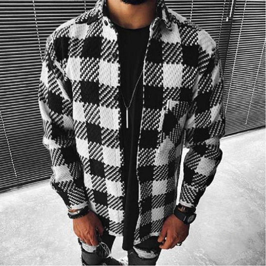 Camisa Estampada con Solapa y Mangas Largas - Image 2