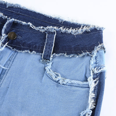 Jeans Slim Ajustados de Talle Alto con Contraste Moderno - Image 14