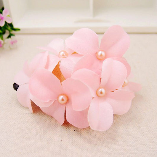 Accesorios para el Cabello Artesanales con Flores de Tela - Image 12