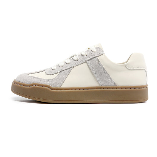 Zapatillas Blancas de Entrenamiento Alemán Estilo Japonés para Hombre - Image 6