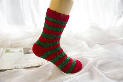 Calcetines Navideños de Felpa para Adultos Mayores - Image 8