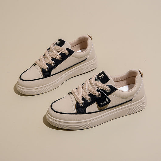Tenis Blancos Plataforma Estilo Coreano - Comodidad Premium para Mujer - Image 5