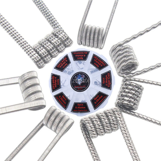 Pack 48 Bobinas Prearmadas - Flat, Twisted, Fused y Clapton - Image 10