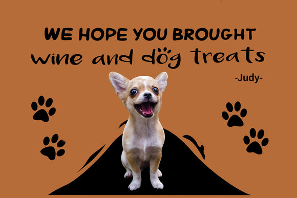 Tapete Personalizado para Gatos y Perros con Nombre