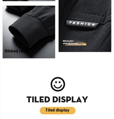 Conjunto de Polo y Pantalón Largo Transpirable de Secado Rápido para Hombre - Image 17