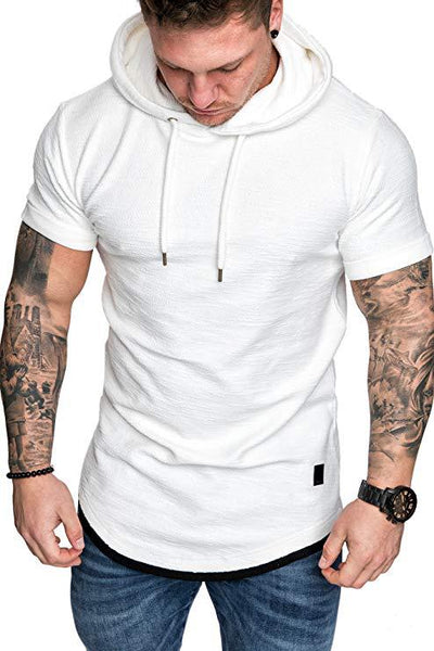 Sudadera con Capucha de Color Sólido - Image 15