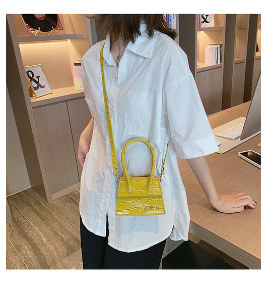 Bolso Bandolera Cuadrado Pequeño Estilo Coreano - Cartera Crossbody Versátil para Mujer - Image 2