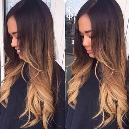 Peluca Rubia Ondulada Voluminosa - Estilo Glamuroso