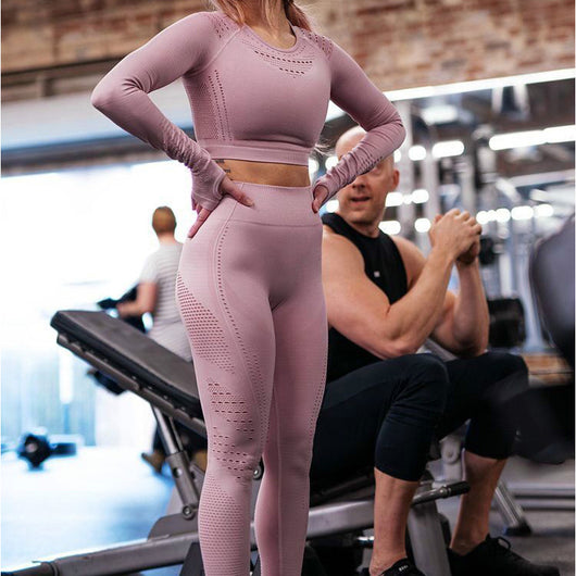 Pantalones de yoga sin costuras - Image 4