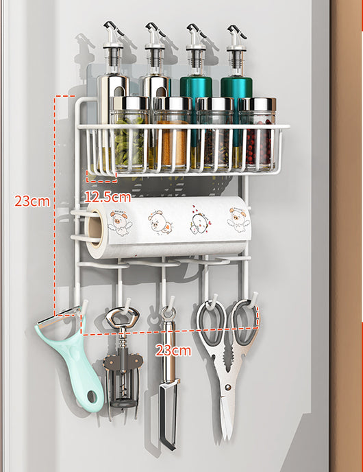 Organizador Lateral para Refrigerador - Almacenamiento Inteligente de Cocina - Image 2