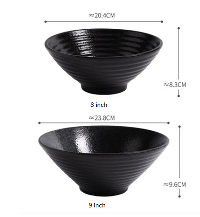Tazón de Cerámica Japonesa Grande para Ramen y Sopas - Image 15