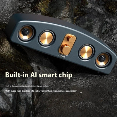 Parlante Bluetooth Portátil Estilo Retro