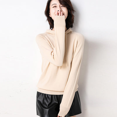 Sudadera con capucha para mujer primavera otoño