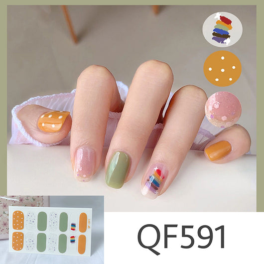 Stickers de Uñas 3D Impermeables para Embarazadas - Image 24