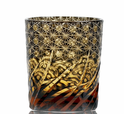 Vaso de Cristal Asterismo Estilo Edo Japonés - Image 14