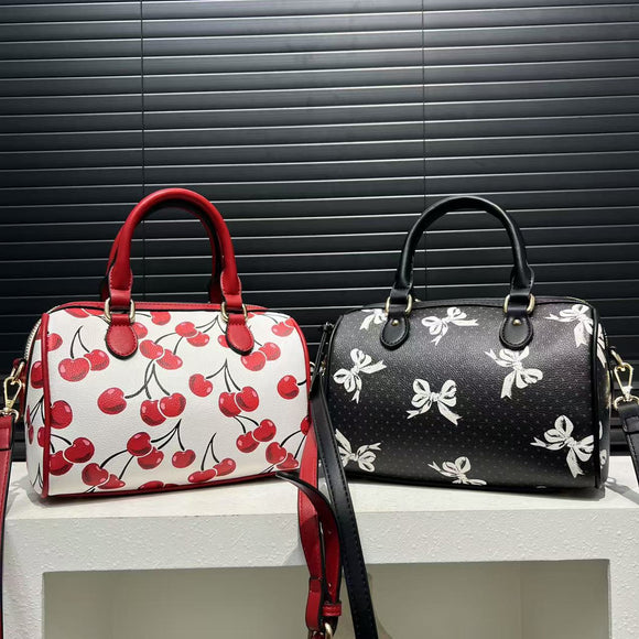 Bolso de Cuero Suave para Mujer con Patchwork Versátil