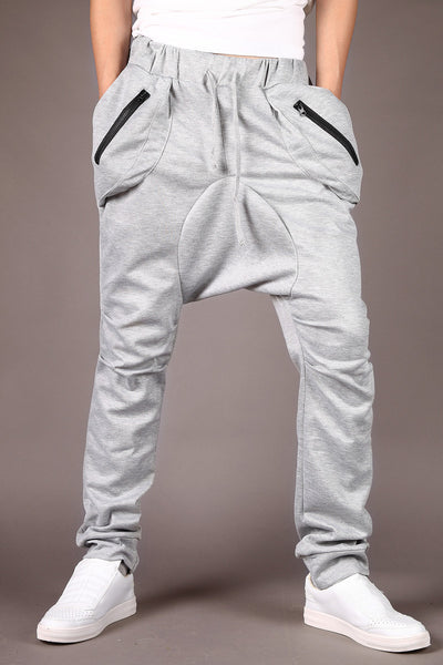 Pantalones Harem Casuales con Cierre Bajo - Image 6