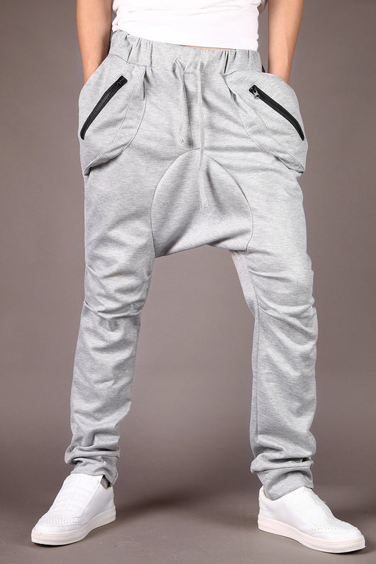 Pantalones Harem Casuales con Cierre Bajo - Image 6