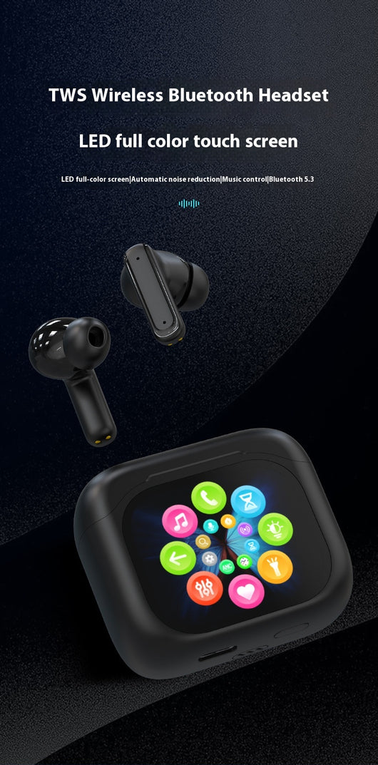 Auriculares Bluetooth In-Ear con Pantalla a Color y Cancelación de Ruido - Image 12