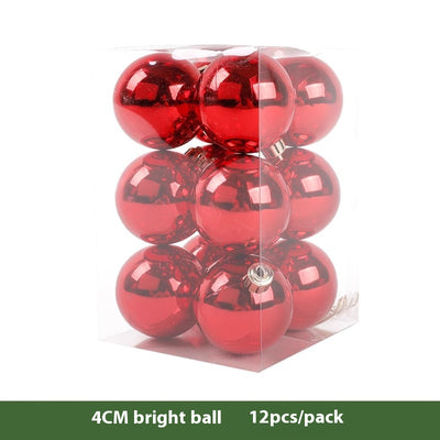 Bola de Navidad Roja Electrochapada - Adorno Colgante para Árbol - Image 8