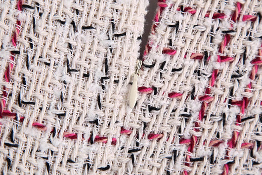Vestido Patchwork Texturizado con Detalles Bordados para Mujer - Image 19