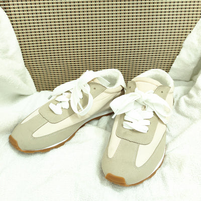 Zapatos Estilo Dad Beige con Costuras Retro - Comodidad Suave - Image 16