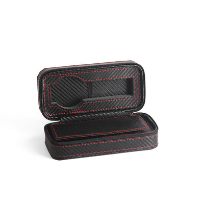 Estuche Portátil de Cuero para Reloj con Cierre de Cremallera - Image 9