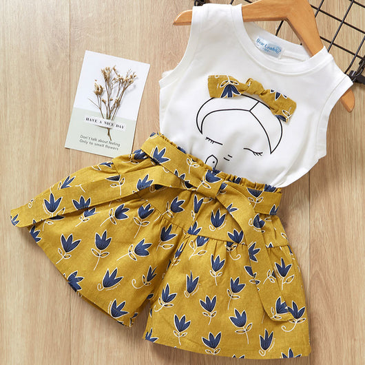Conjunto Infantil de Niña: Playera y Pantalón Cómodo - Image 21
