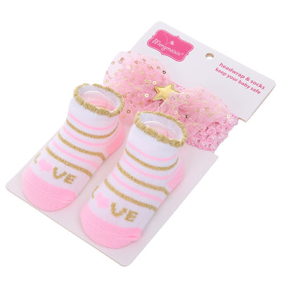 Calcetines Infantiles con Pompones 3D y Lunares para Niños - Image 3