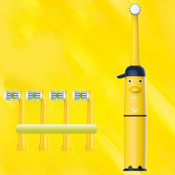 Cepillo de Dientes Eléctrico Rotatorio Doble Cara para Niños