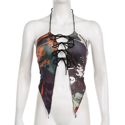 Top Asimétrico Sexy con Tirantes Ajustables y Espalda Descubierta - Image 11