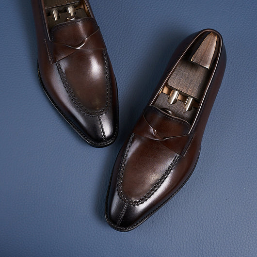 Zapatos de Cuero Genuino para Hombre Estilo Europeo y Británico - Image 3