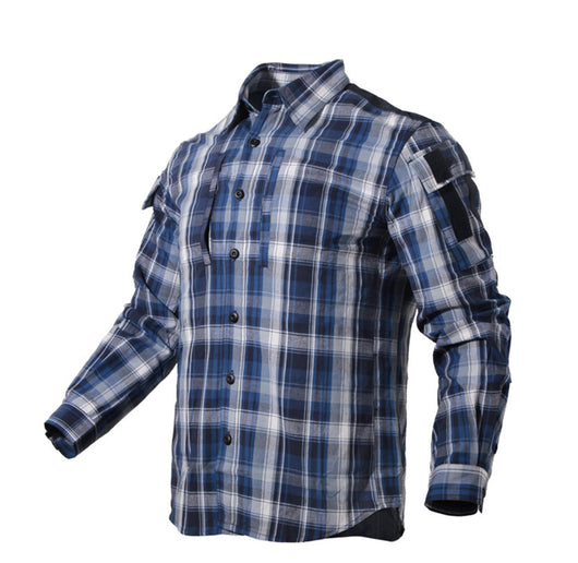 Camisa de Cuadros Suelta Manga Larga - Estilo Europeo Moderno - Image 9