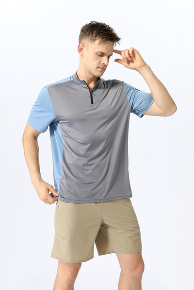 Playera Manga Corta Ice Silk Personalidad Fashion para Hombre - Image 14