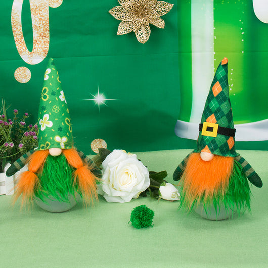 Muñeco Rudolph sin Rostro con Gorro Verde - Juguete Tumbler Interactivo - Image 11