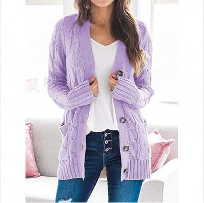 Cardigan Tejido de Largo Medio - Comodidad y Estilo - Image 12