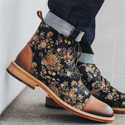Botas Martin Estilo Británico Retro - Unisex Cortas - Image 4