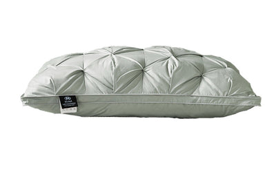 Juego de Almohadas de Plumas de Ganso Blanco con Protectores de Cuello - Image 34