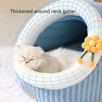Cueva Cómoda para Gatos con Cojín Desmontable y Lavable - Image 15