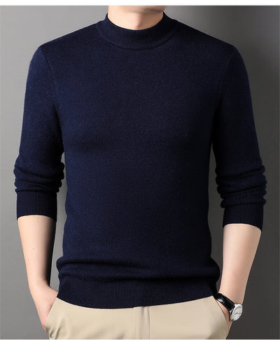 Suéter Cuello Medio Hombre - Diseño Minimalista y Versátil - Image 19