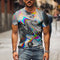 Playera Casual con Gráfico 3D para Hombre