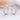 New Light Luxury Diamond Zircon Circle Silver Needle Earrings