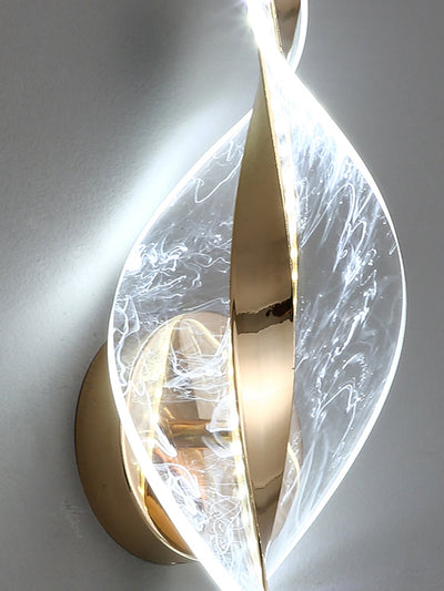 Lámpara de Pared LED Copo de Nieve Aluminio Dorado para Pasillos - Image 18