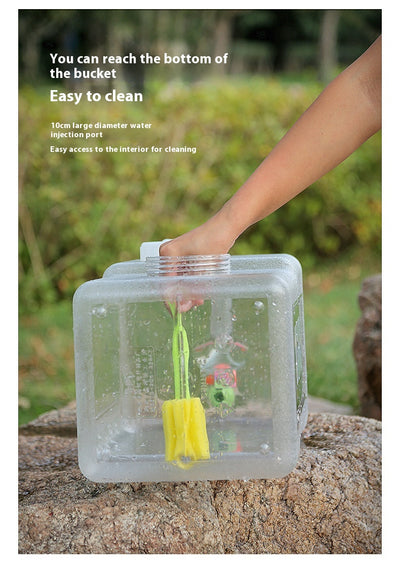Cubo de Agua Portátil con Grifo para Camping y Viajes - Image 27