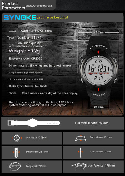 Reloj Deportivo Inteligente Pantalla Grande Resistente al Agua para Montaña y Aventura - Image 14