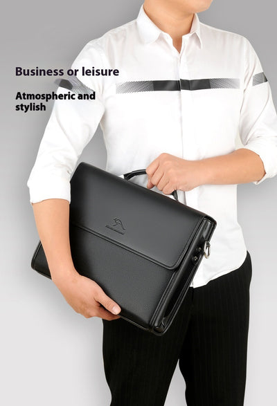 Maletín Ejecutivo Crossbody para Hombre - Bolsa de Negocios Premium - Image 21