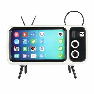 Parlante Bluetooth Retro con Soporte para Teléfono - Image 19