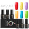 Set de 6 Esmaltes de Uñas Premium